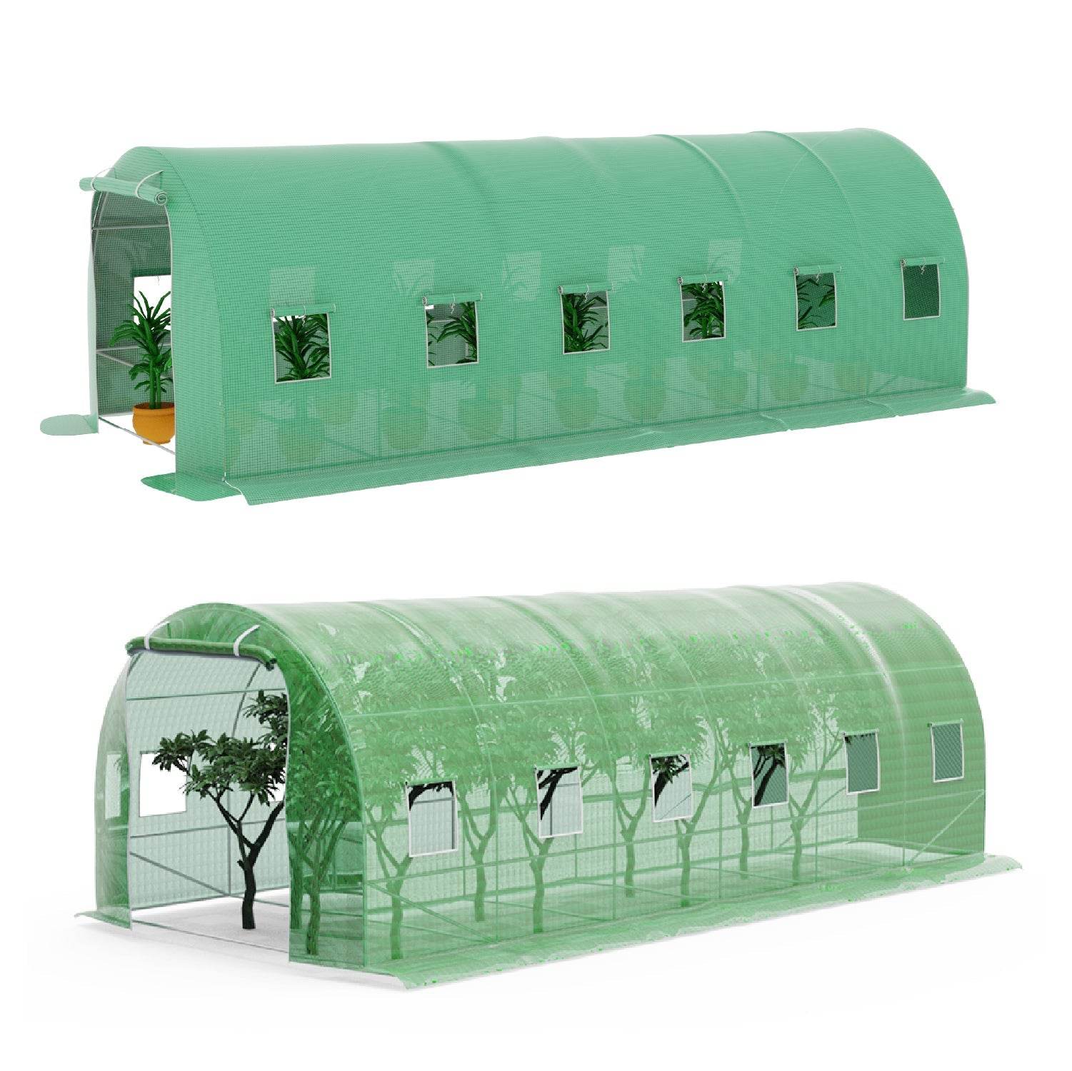 Invernadero Armable Tunel 18m² - Garden Market