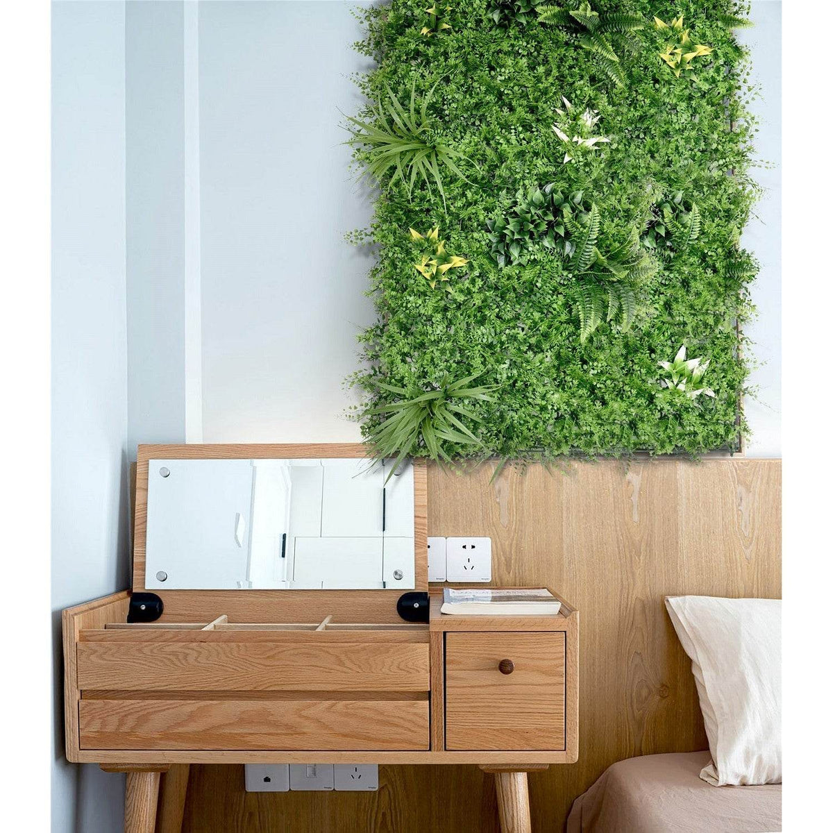 Jardín Vertical Helecho Pro 100x100 cm-Jardín Vertical-HBFA09-Cyber Jardín Vertical,Jardin Vertical,Oferta-Garden Market