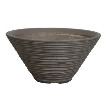 Macetero Lingue Fibra de Arcilla 22 cm - Garden Market