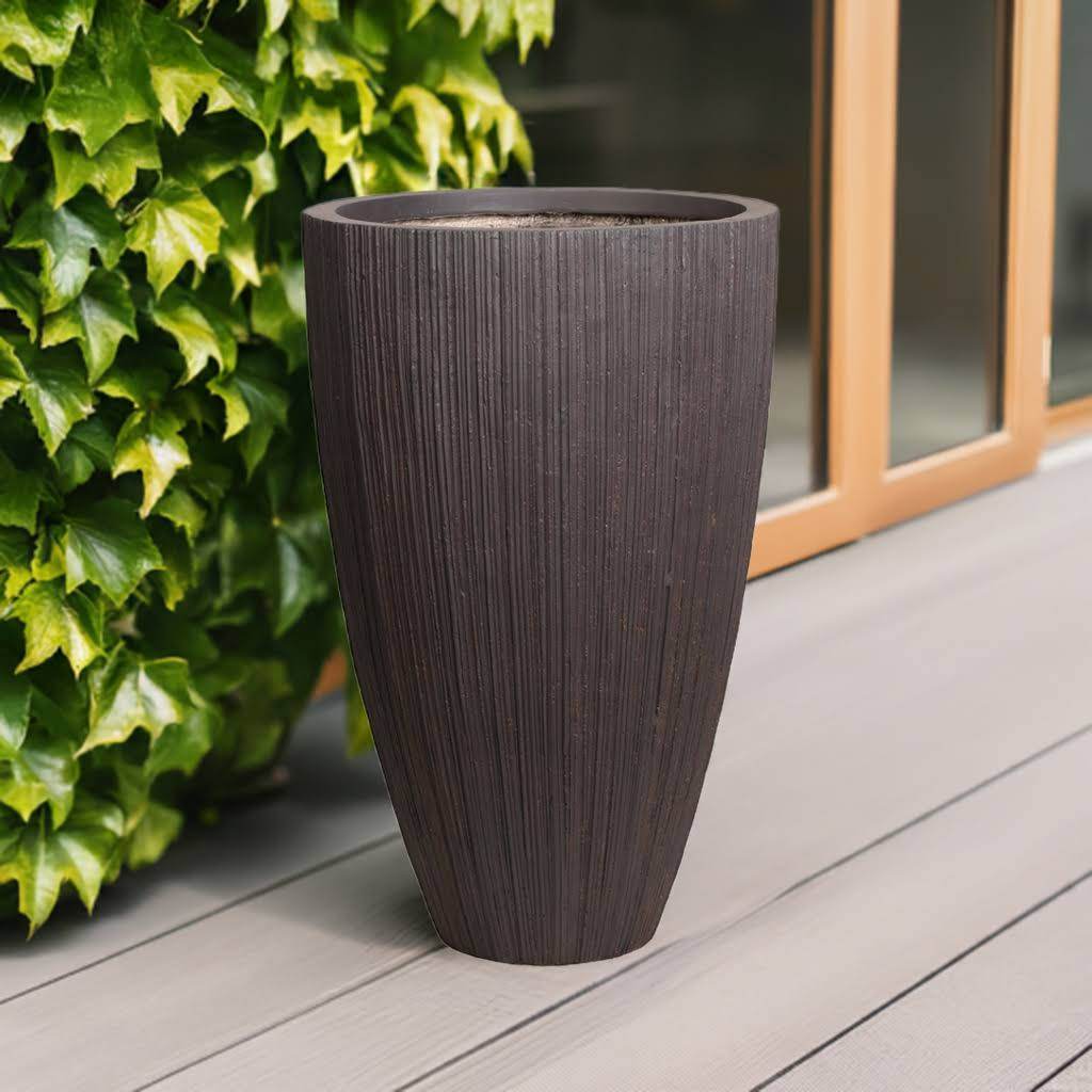 Macetero Mañio Fibra de Arcilla 82 cm - Garden Market