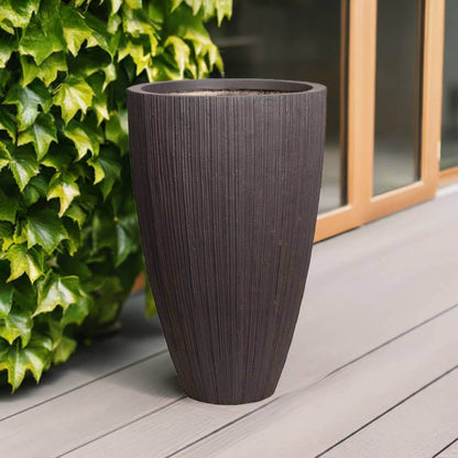 Macetero Mañio Fibra de Arcilla 82 cm - Garden Market