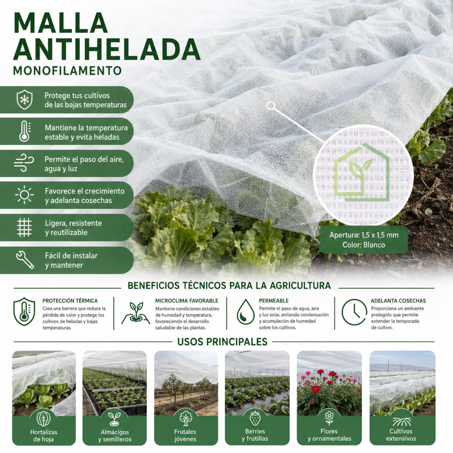 Malla Antihelada 17g 1,04×50 Metros-Malla Antihelada-HBTA96-Garden Market