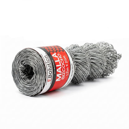 Malla Bizcocho 1,2mx25m(A2,11mm/R50mm)-Malla Bizcocho-MTJBZ12-Garden Market