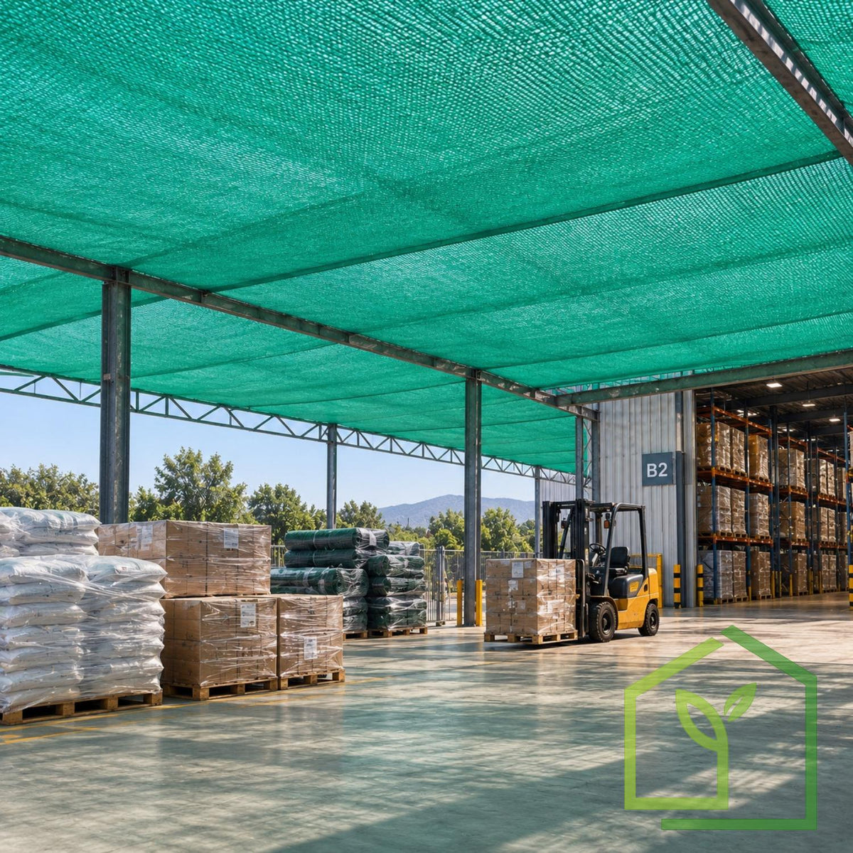 Malla Raschel 65% sombra, Verde - 2,1x100m-Mallas Raschel-HBTA02-Garden Market