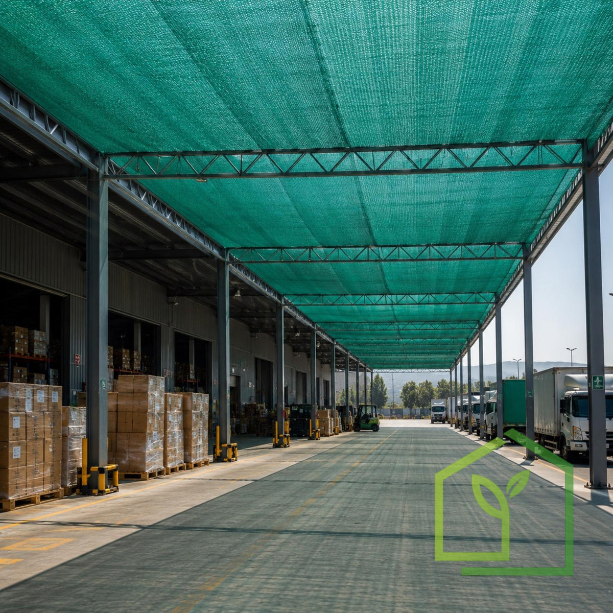 Malla Raschel 65% sombra, Verde - 2,1x100m-Mallas Raschel-HBTA02-Garden Market