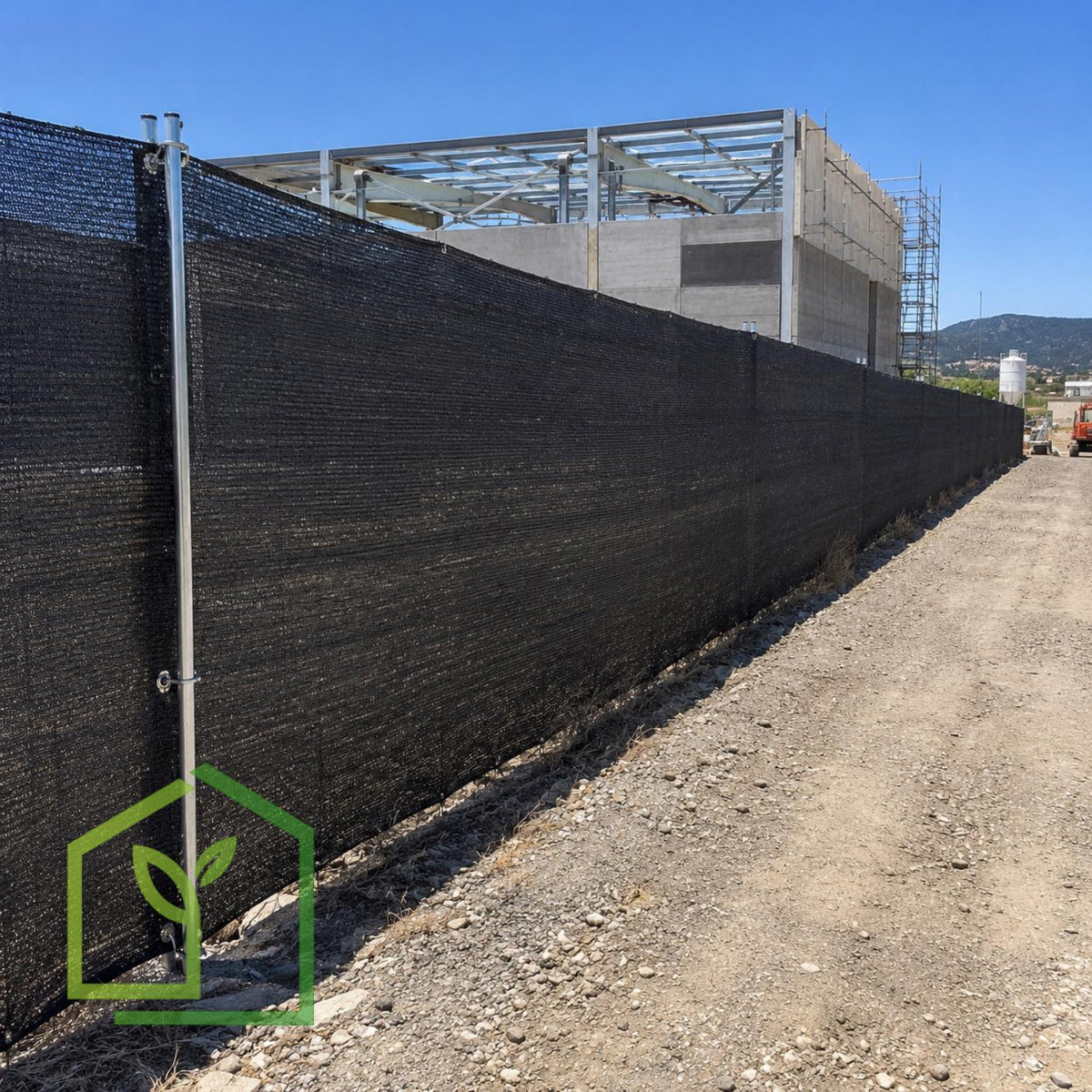 Malla Raschel 80% sombra, Negro - 4,2x100m-Mallas Raschel-HBRS18-Garden Market