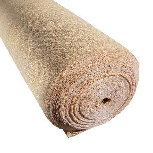 Malla Raschel 90% Beige 4.2 x 50 Metros - Garden Market