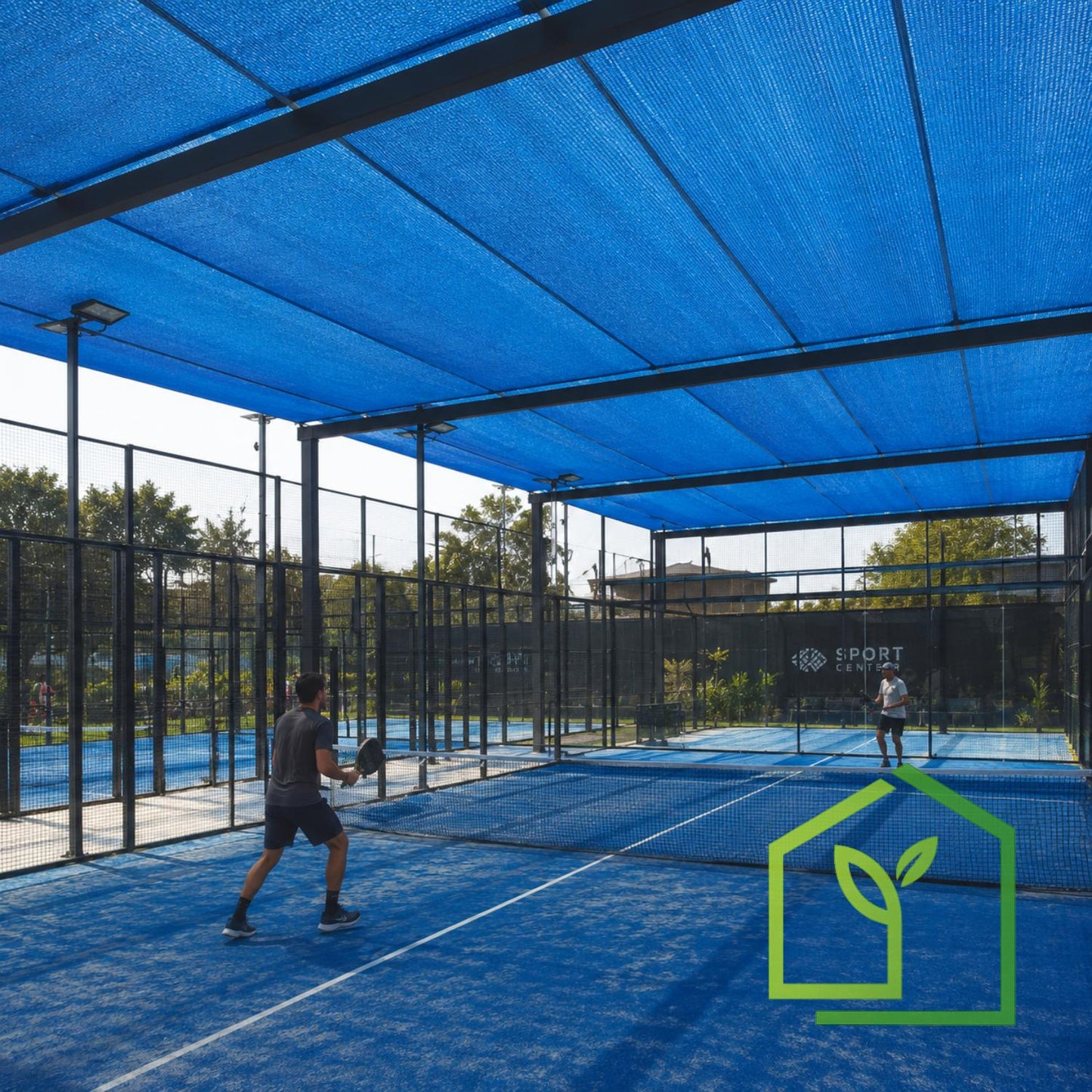Malla Raschel 90% sombra, Azul Foresta - 4,2x100m-Mallas Raschel-GMMA05-Garden Market