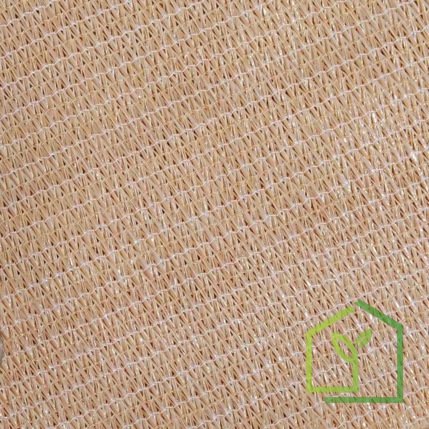Malla Raschel 90% sombra, Beige Claro - 4,2x100m-Mallas Raschel-GMMA03-Garden Market