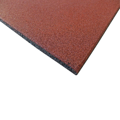 Palmeta Caucho 50x50x2,5cm Rojo - Garden Market