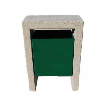 Papelero Metal 90 Cm-Basurero-HBAU46-Mobiliario Hormigon-Garden Market