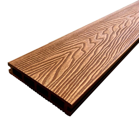 Piso Deck WPC Dual Café Claro - Garden Market