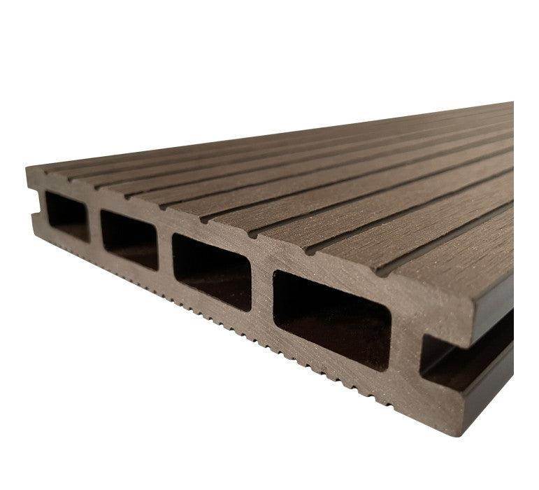 Piso WPC Pro Chocolate-Piso WPC-HBWPC19-Oferta,Pisos Deck WPC-Garden Market