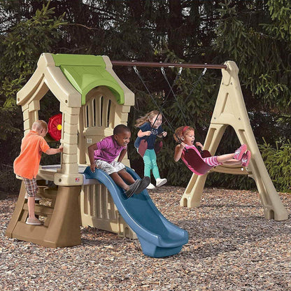 Play Up Gym Set-Columpio de Plástico-HB850000-Columpios,Oferta-Garden Market