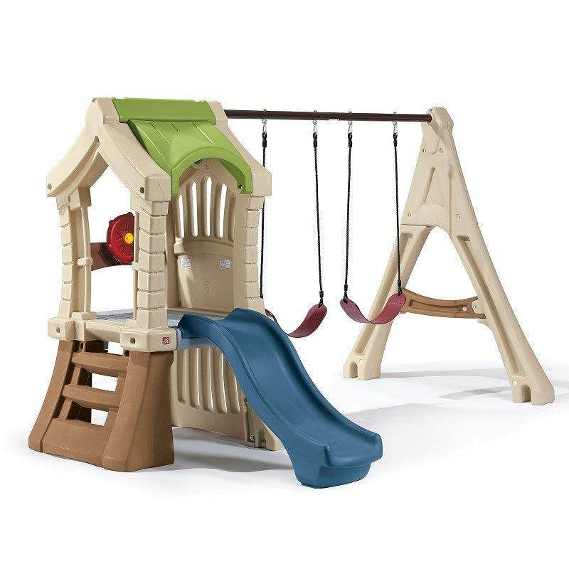 Play Up Gym Set-Columpio de Plástico-HB850000-Columpios,Oferta-Garden Market