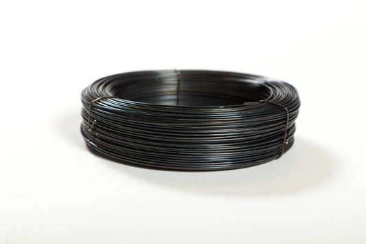 Rollo 1Kg Alambre Negro 1,25mm x 104,73m - Garden Market